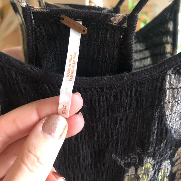 Free People Floral Midi Dress - Picture 6 of 7